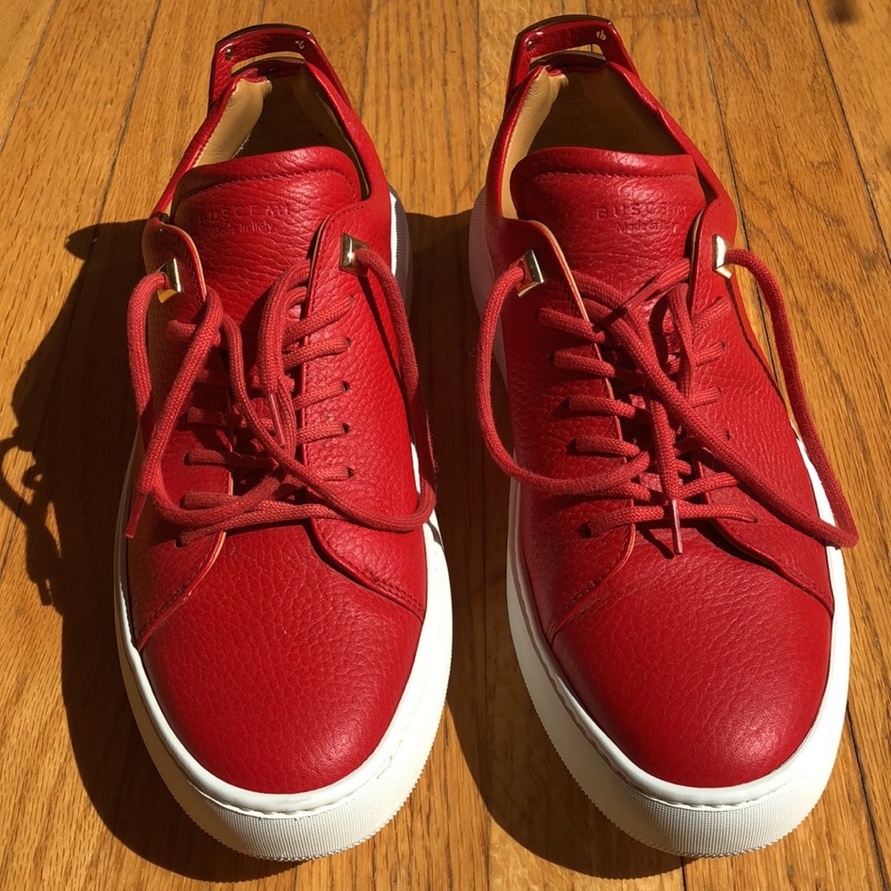Buscemi 50MM Alce Red Sneakers